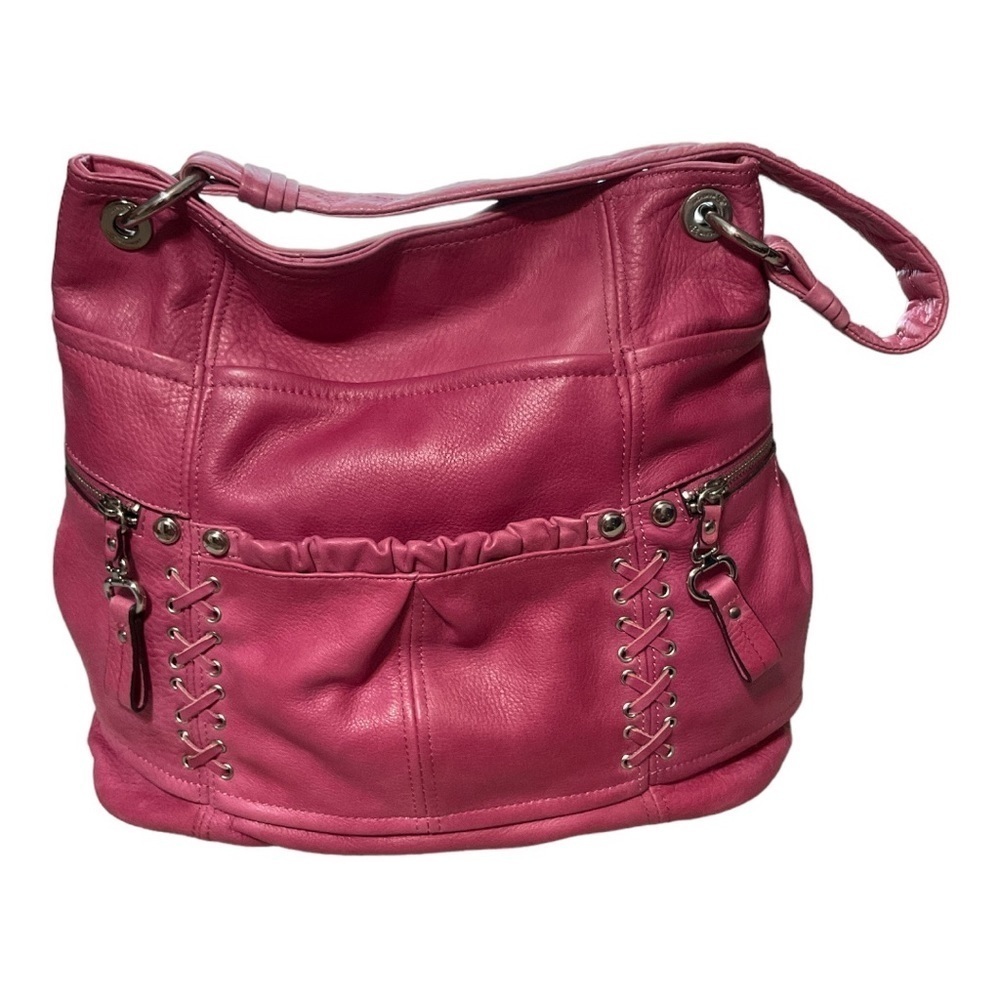B‎ Makowsky Soft Leather Pink Handbag